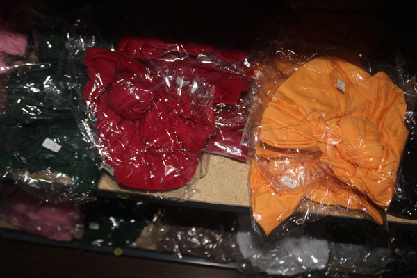 3 Combo set head wraps Green red and orange