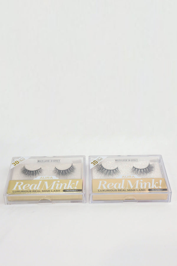 Luxurious Real Mink Lashes 3D Bundle