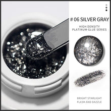 GoldLuxe Mirror Gel Polish Kit – Glitter & Art for French Tips