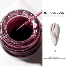 GoldLuxe Mirror Gel Polish Kit – Glitter & Art for French Tips