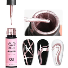 GoldLuxe Mirror Gel Polish Kit – Glitter & Art for French Tips
