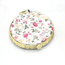 FloraGlow Compact Mirror – Portable Two-Sided Makeup Mirror
