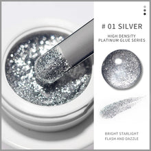 GoldLuxe Mirror Gel Polish Kit – Glitter & Art for French Tips