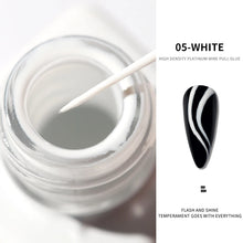 GoldLuxe Mirror Gel Polish Kit – Glitter & Art for French Tips