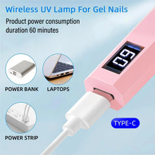 QuickDry Pro Mini Nail Dryer – USB Rechargeable UV/LED Lamp