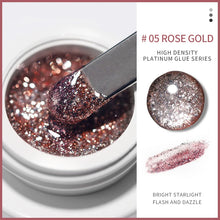 GoldLuxe Mirror Gel Polish Kit – Glitter & Art for French Tips