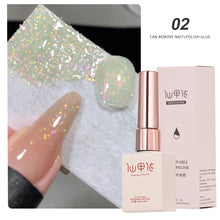 GoldLuxe Mirror Gel Polish Kit – Glitter & Art for French Tips