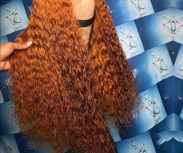 Colored Curly Hair Wigs