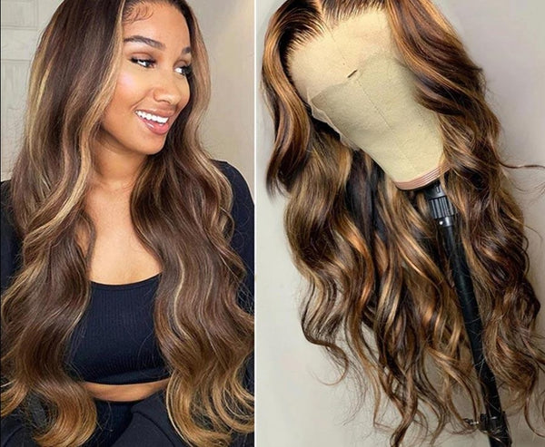 Colored Human Hair Wigs