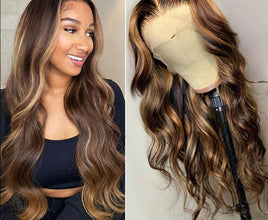 Colored Human Hair Wigs